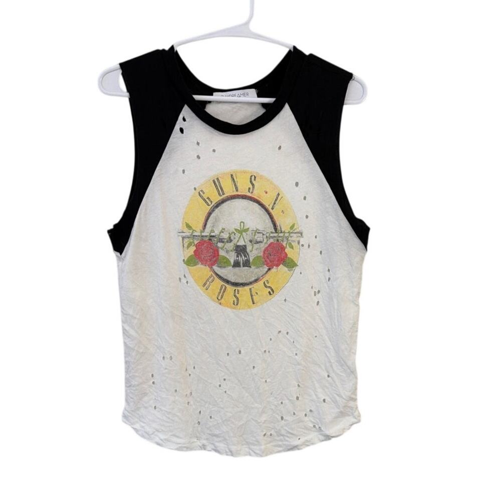 Daydreamer  Distressed Gun N' Roses Tank Top Size Medium